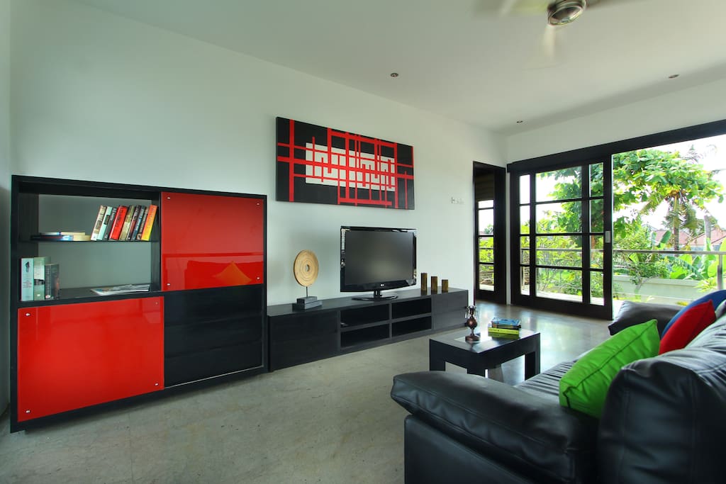 Living room upstairs.