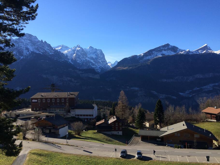 The amazing view from the window