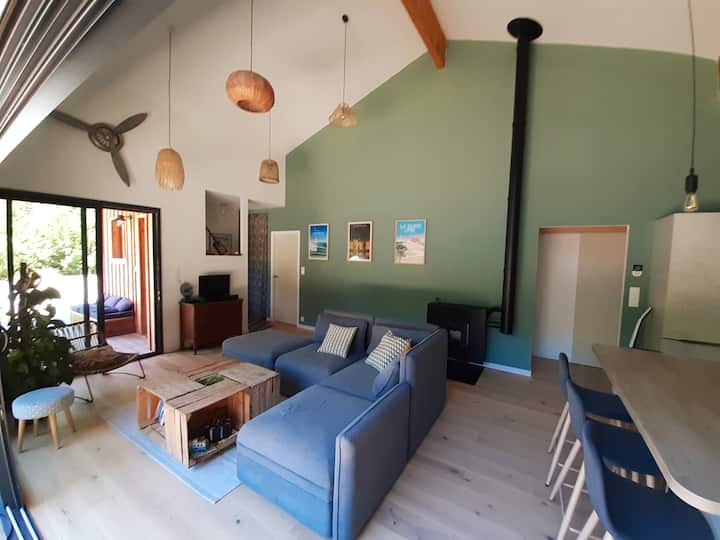 Maison Bois à Biscarrosse - Biscarrosse