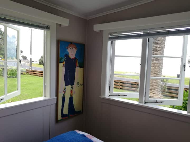 Wonderfully airy bedroom.