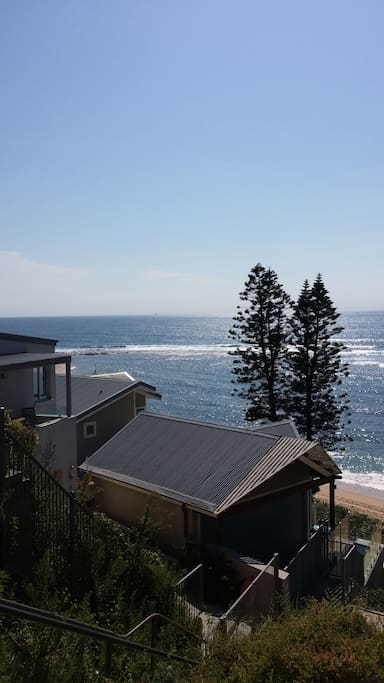looking at blue bay