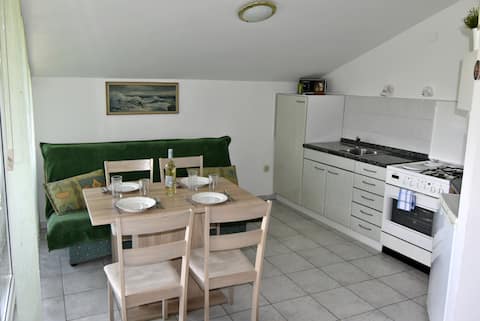 Top Airbnb: Apartment Eva near the beach, air condition in Zambratija