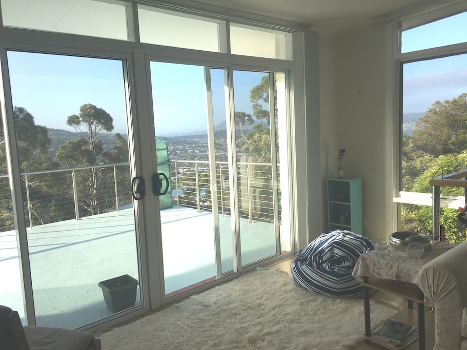 big lounge with good view