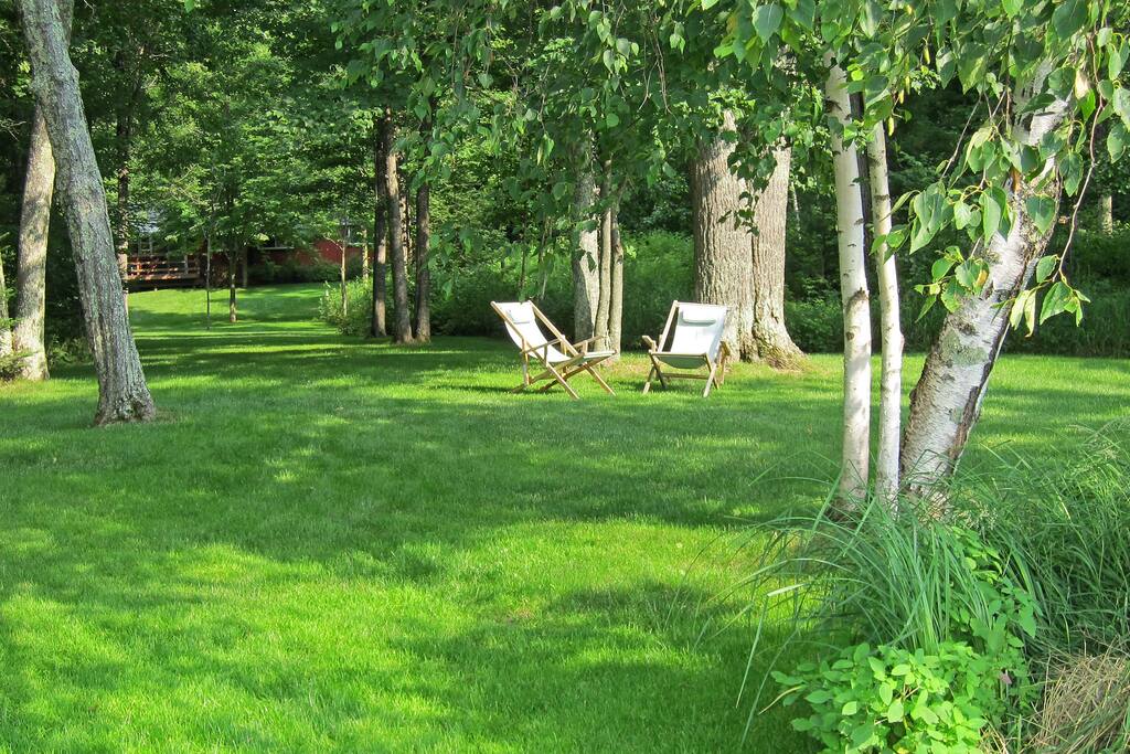 The grounds are lovely.
