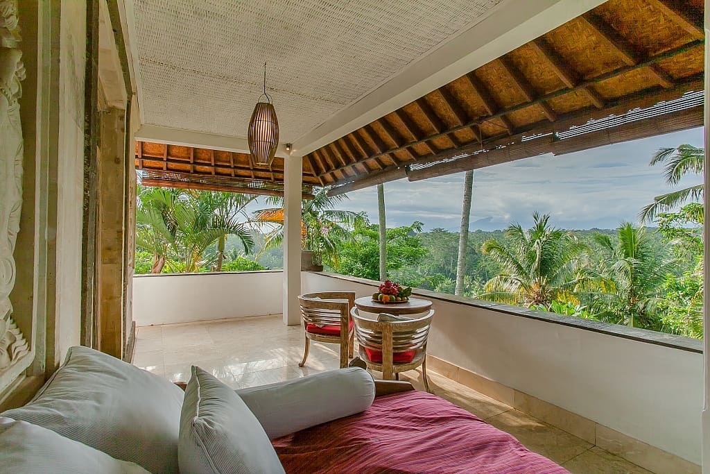 Lounging bed in Balcony