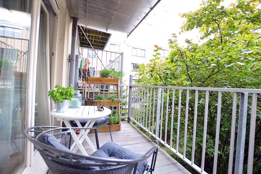 With your own personal balcony!