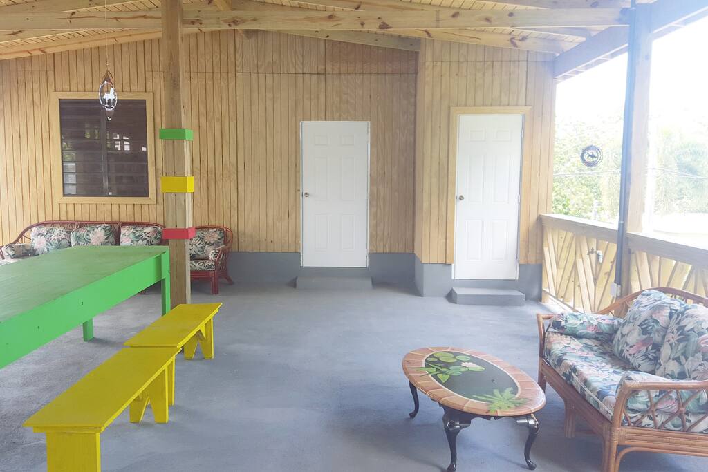 Upstairs area