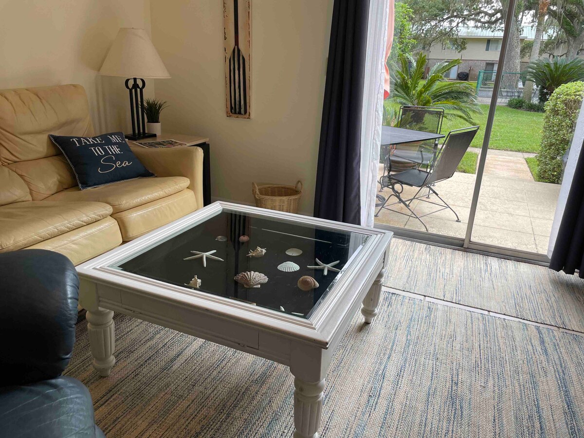 Top performing Airbnb: Beach Escape: King Bed, Pool and Bikes! in Golden Isles