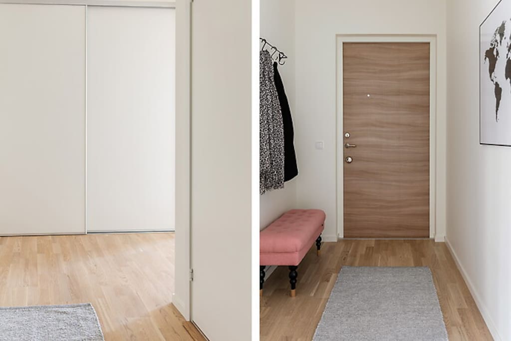 hall med garderob