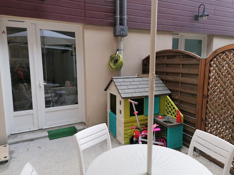 Adorable maison terrasse plein sud centre ville