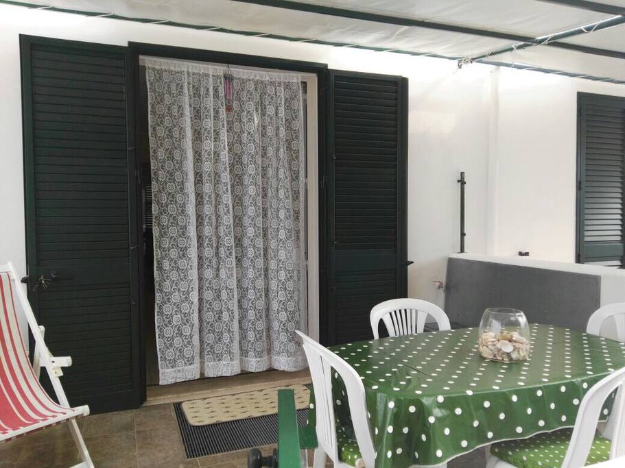 Ingresso della casa