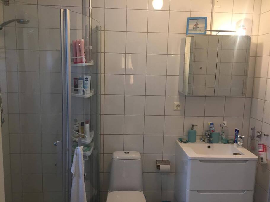 Bathroom, bigger than it looks