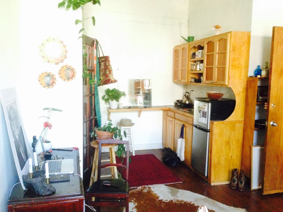 Bohemian artist studio brownstone Apartments for Rent in