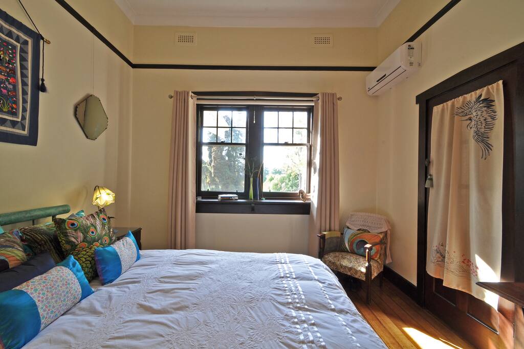 Juliet bedroom with garden views