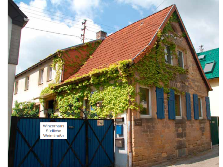 Winzerhaus Südliche Weinstrasse Häuser zur Miete in Frankweiler