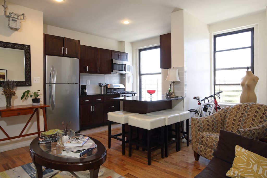 Fully equipped kitchen