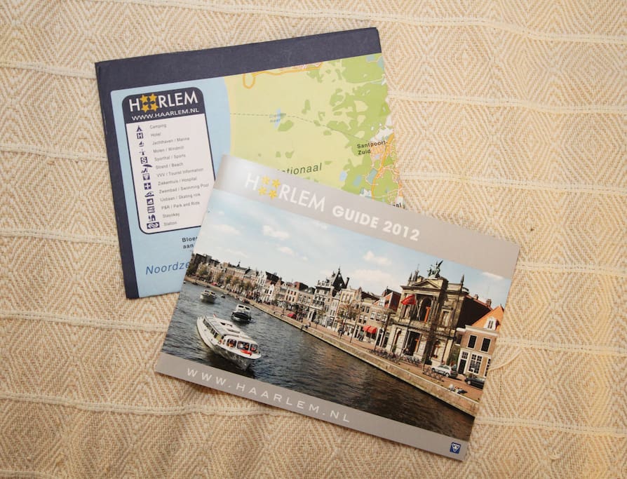 Of course we provide maps and tourist info