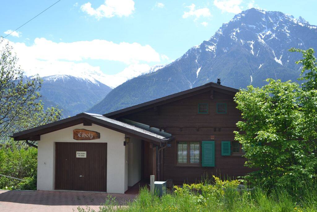Chalet Eiholz Aussenansicht von oben