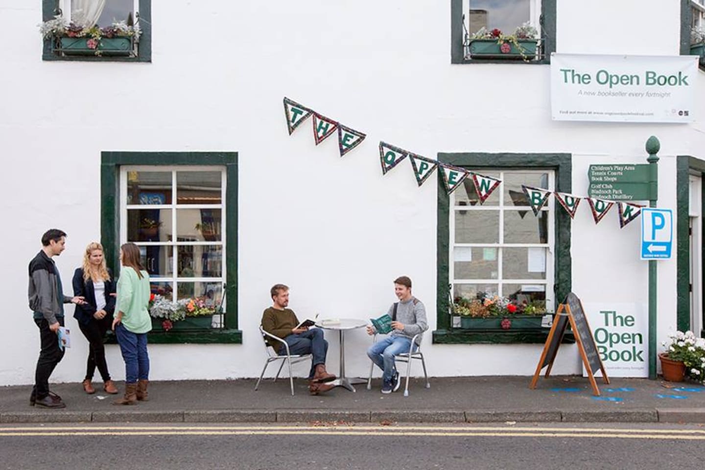 the open book bookstore scotland