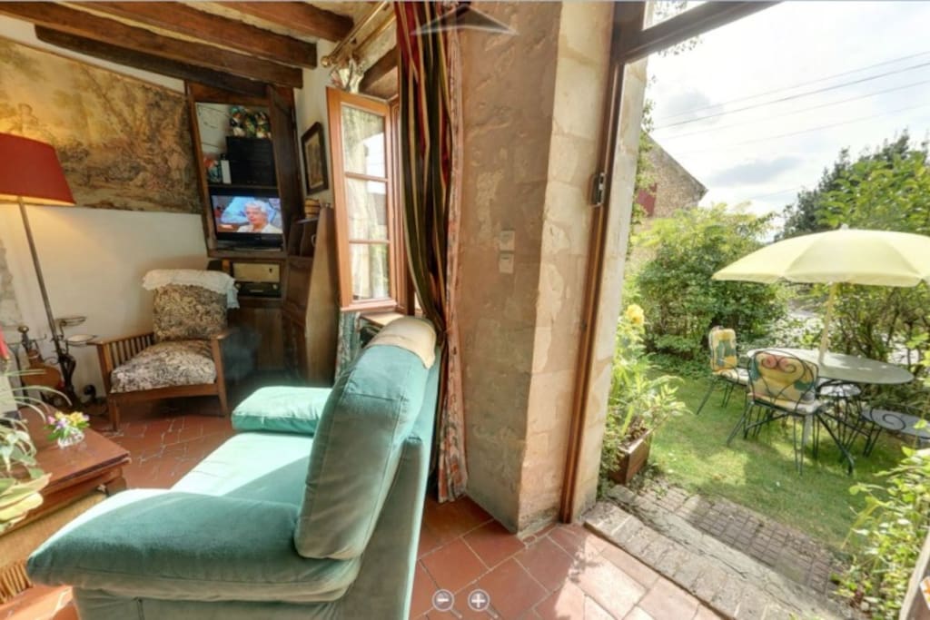 Salon et Coin Jardin