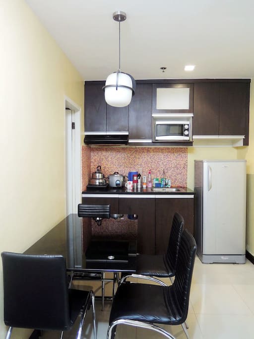 Kitchen and dining space