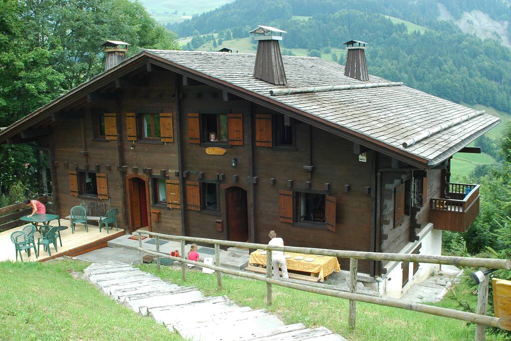 chalet en été