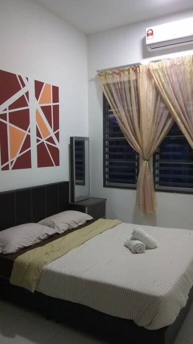 Master bedroom (aircond and water heater)