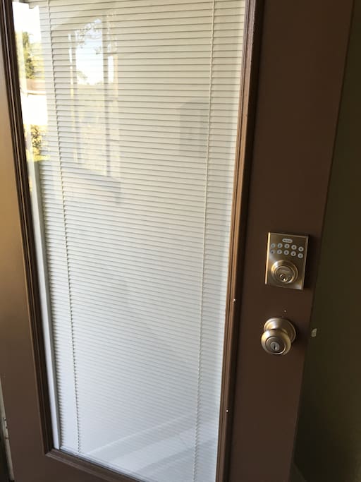 Keypad for entry