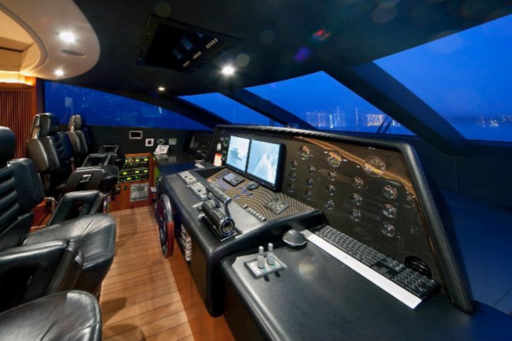 The top technology available with full Internet access and television