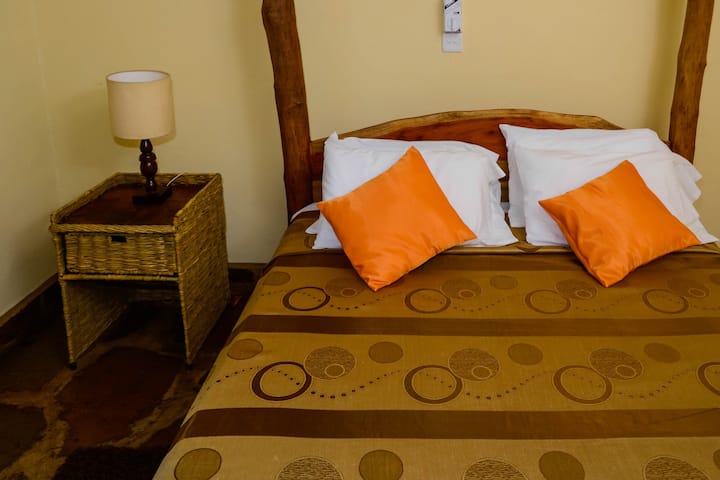 Double African Style Bed