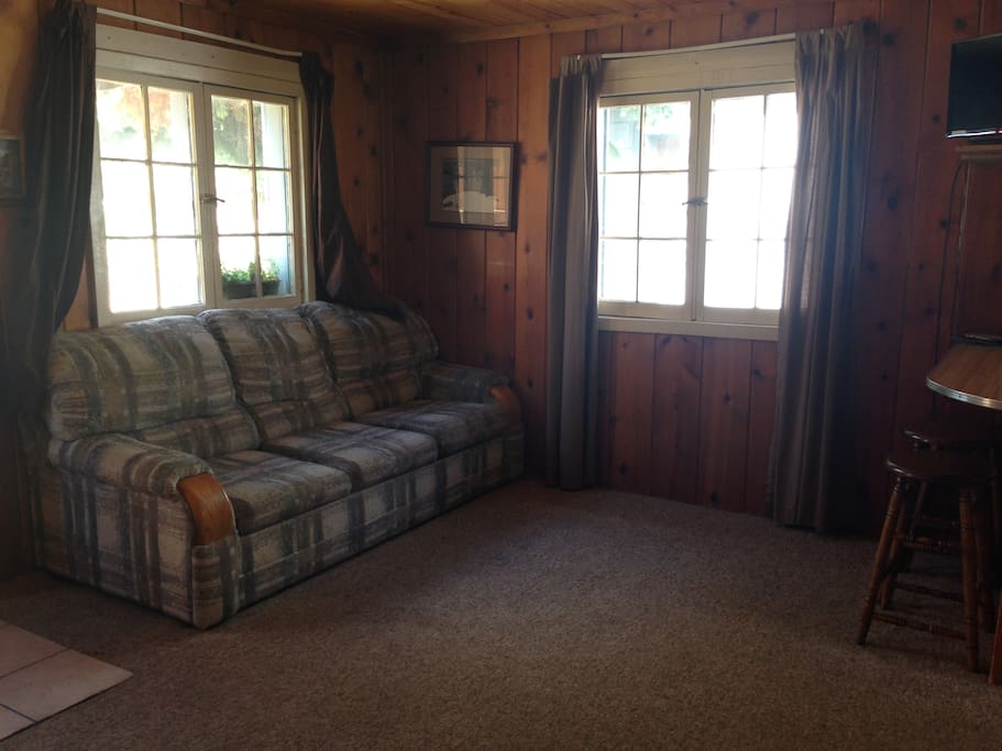 Living room with 2 queen sleepers