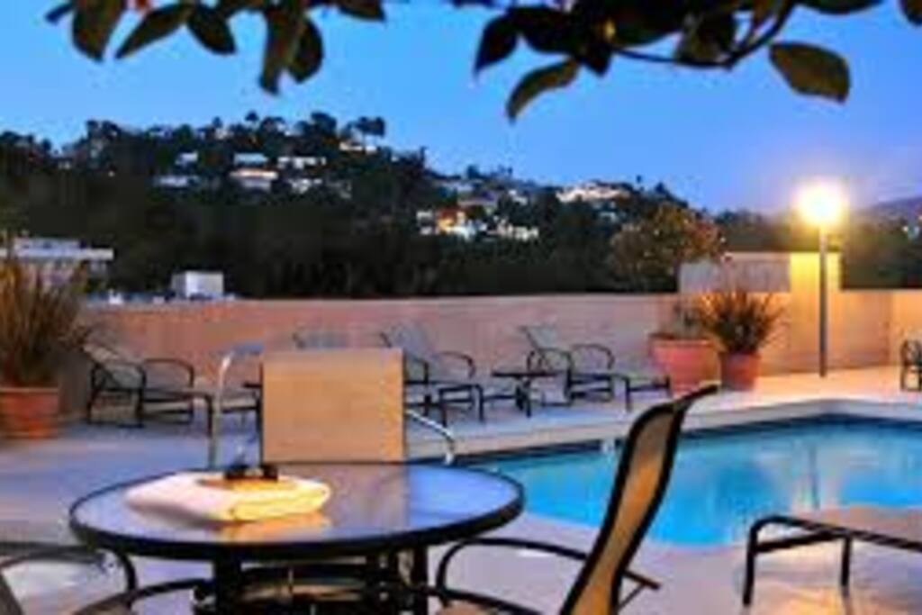Beautiful view of Hollywood