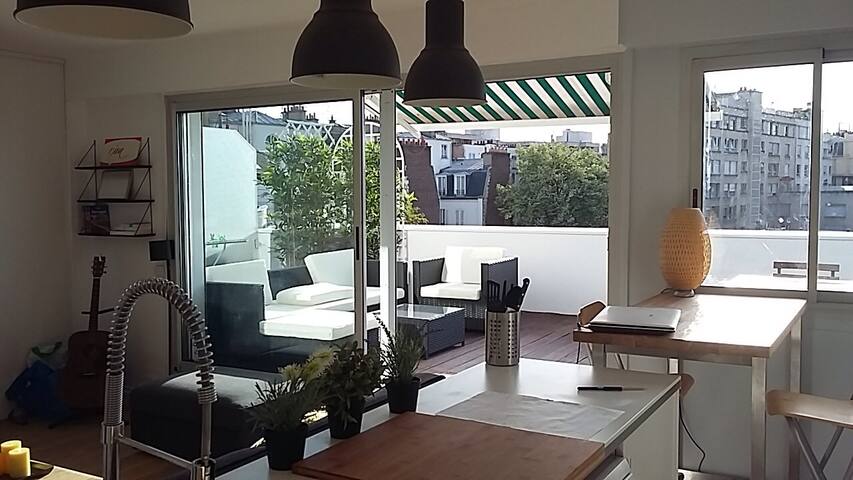 Amazing penthouse - open sky terrace