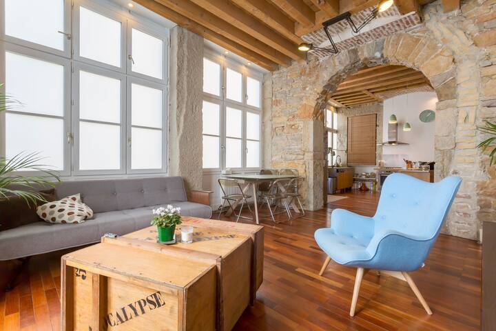 Grand appartement familial à deux pas de l’Opéra