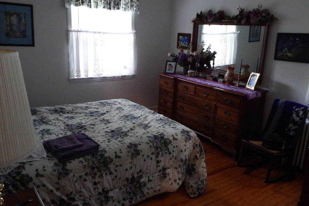 Fully furnished master bedroom