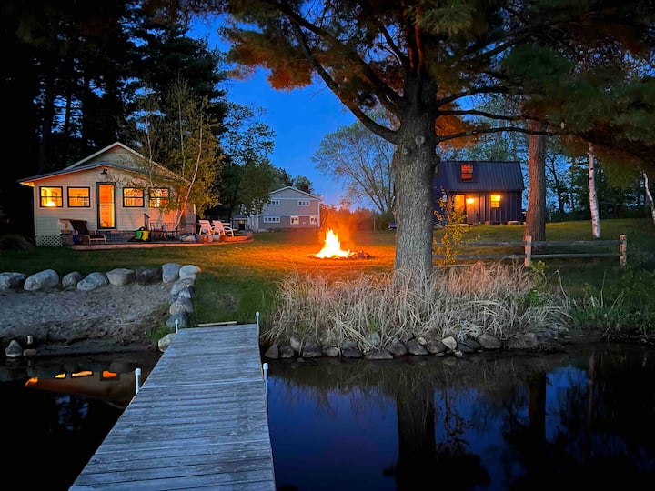 Refreshed Rustic. Perfectly Placed. Cabins for Rent in Nisswa