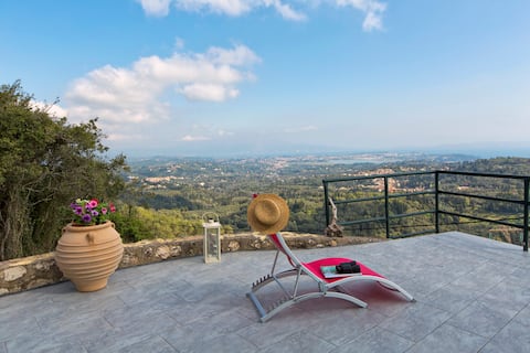 Palataki Corfu Panoramic Sea View