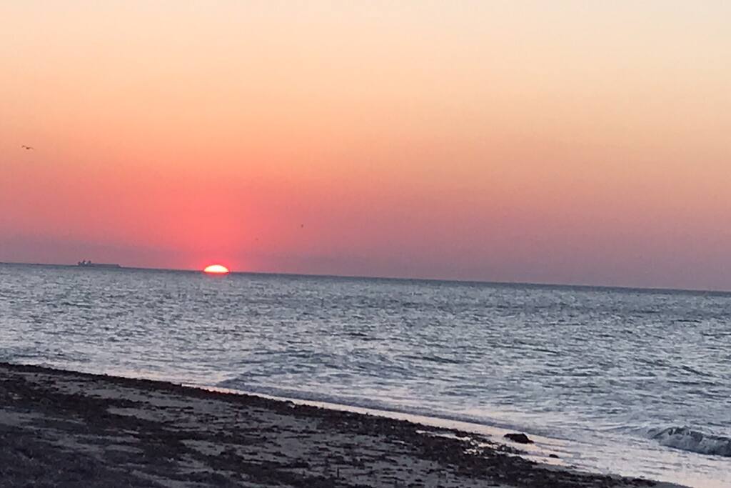 Playa a 300 metros de la casa