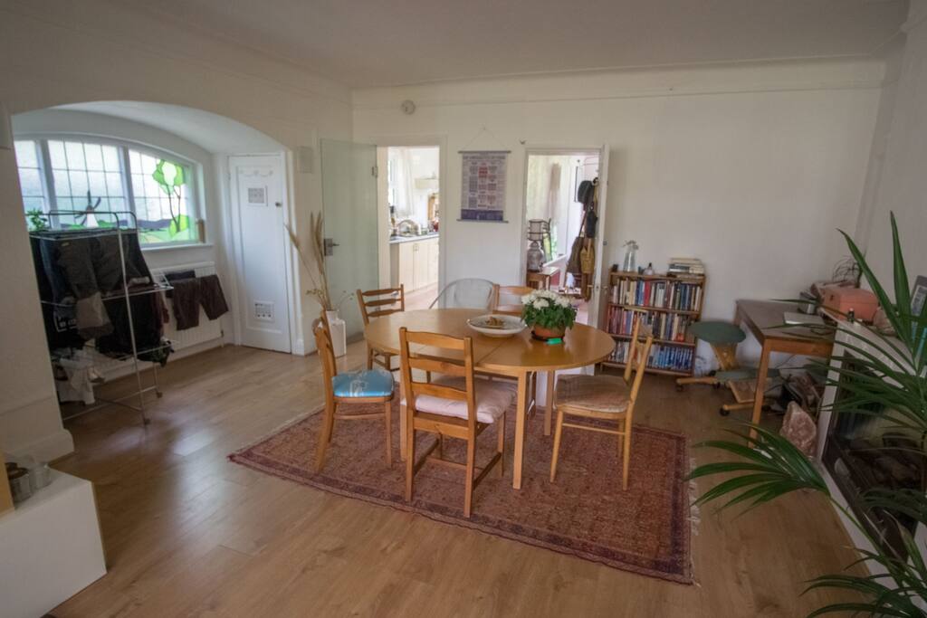 The dinning room