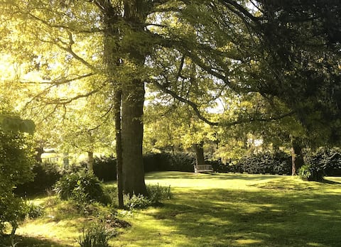 Quiet as country, one minute from great coffee