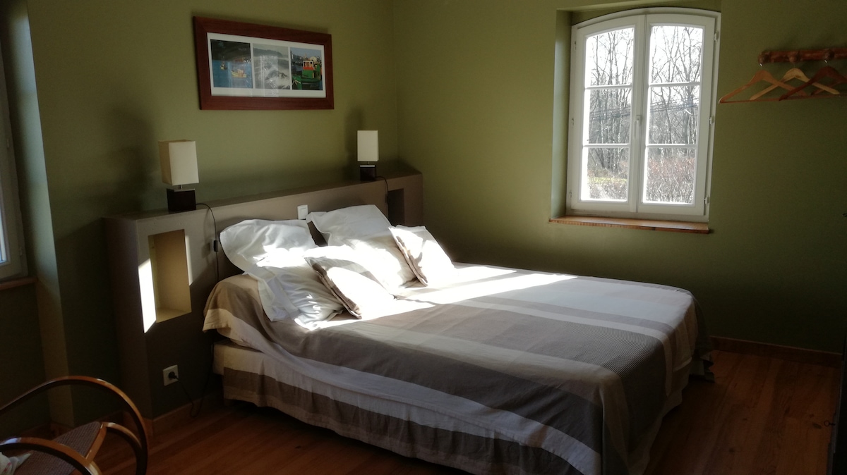 רצפת חדר שינה גדולה