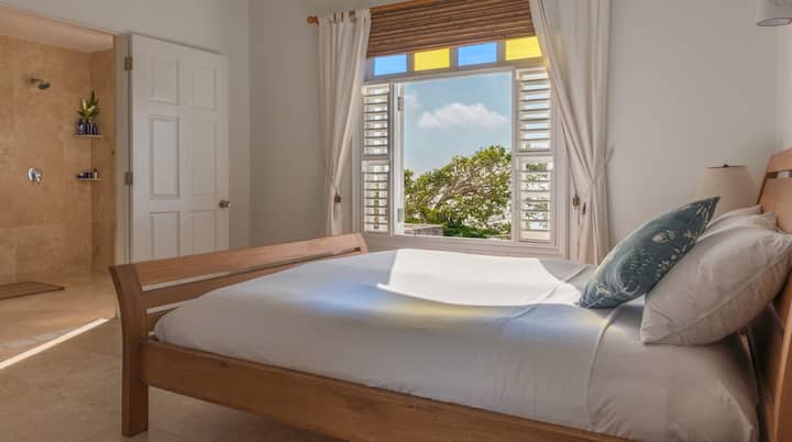 Bedroom 1 with ensuite shower