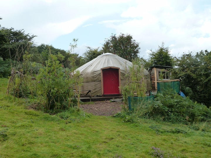 Yurt {off-grid} with Bathhouse in E Cornwall UK