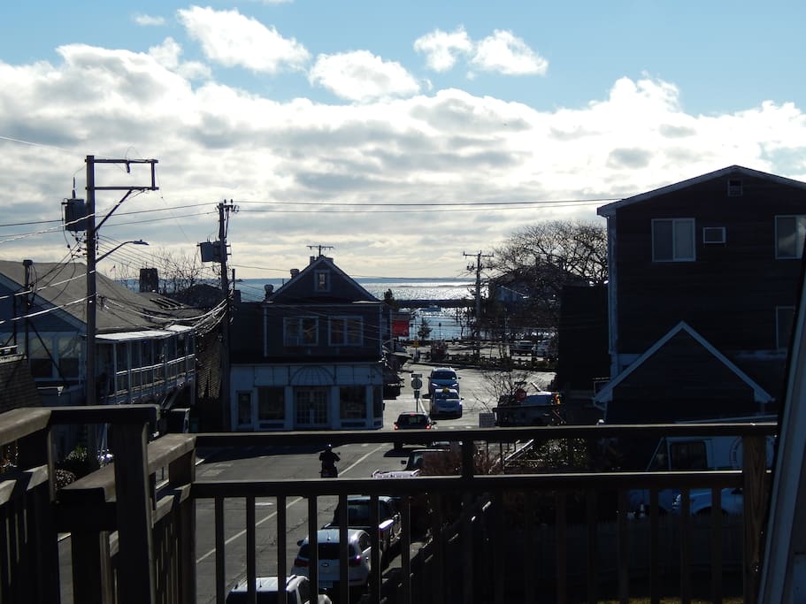 View from the deck