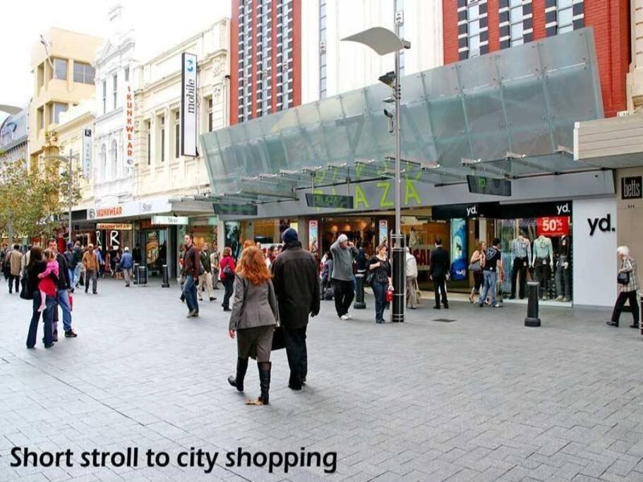 Take a free CAT bus to Inner City Forest Chase for shopping, or walk its soo close!!!