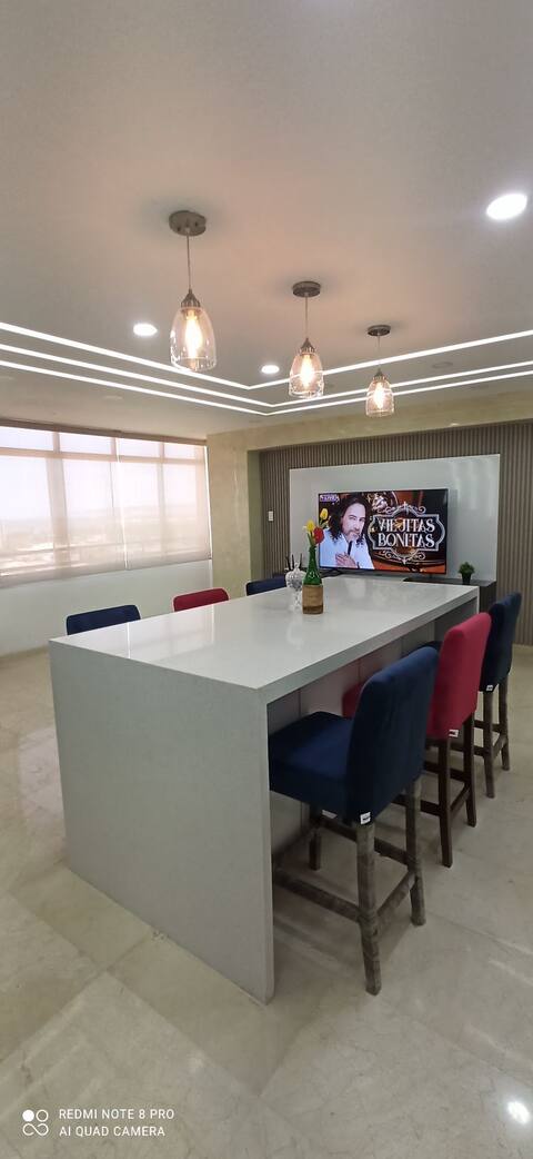 Hermoso moderno y amplio apto