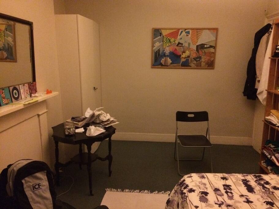 Room to spread out in your room.