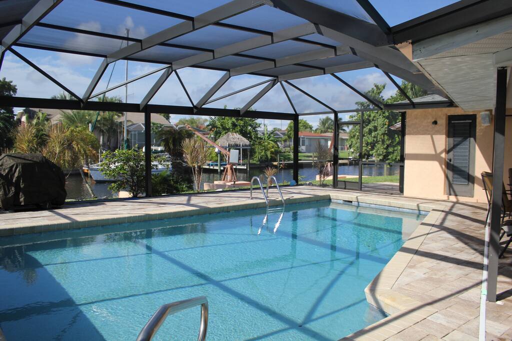 Pool Home on A Canal with Ping Pong - Houses for Rent in ...