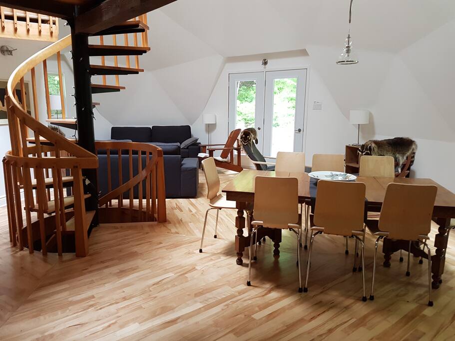 Salle à diner et salon