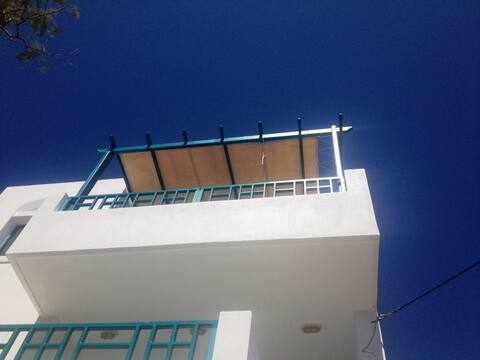 Agia Fotia Beach Seafront Second Floor Apartment